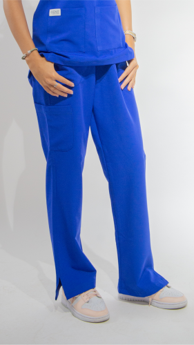 New gene royal blue LYC0094 pant female