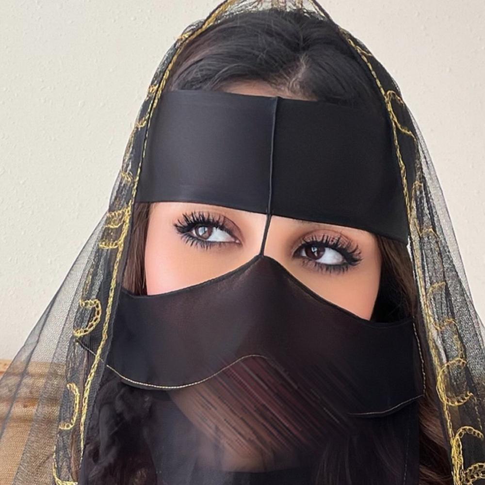 برقع فهده - متجر الخياله للعبايات