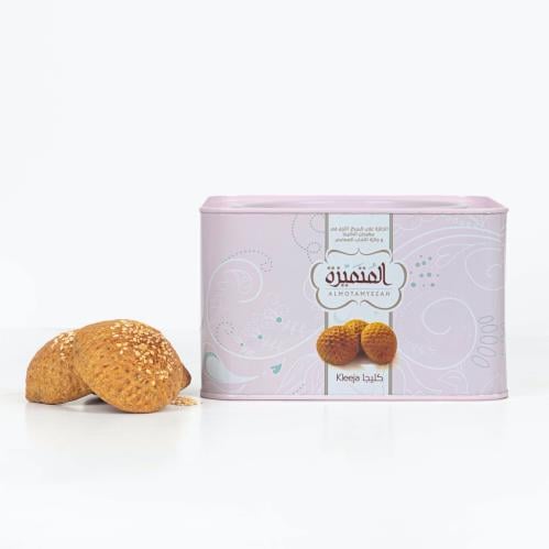 كليجا صحي بودرة التمر بدون سكر وسط