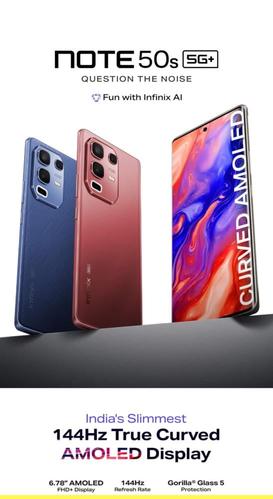 NOTE 50S 5G+ 16GB 256GB