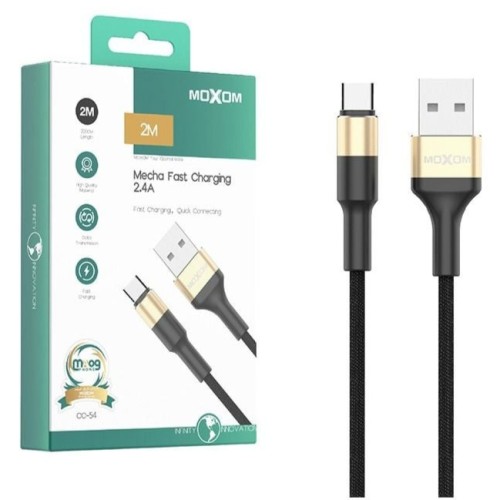 moxom -2M كيبل للشحن من USB إلى USB-C