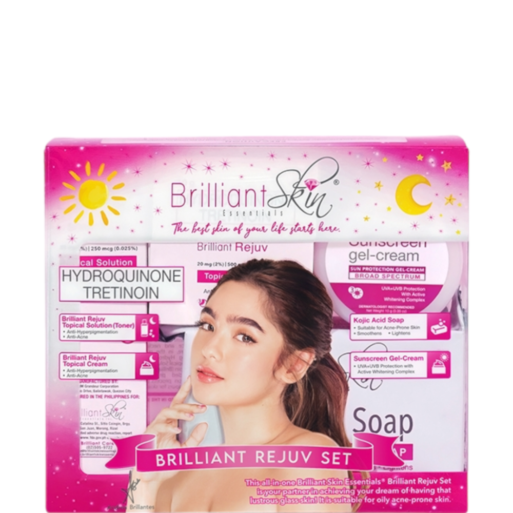 بريليانت سكين اسينشالز مجموعة تجديد شباب البشرة لتفتيح وتبييض