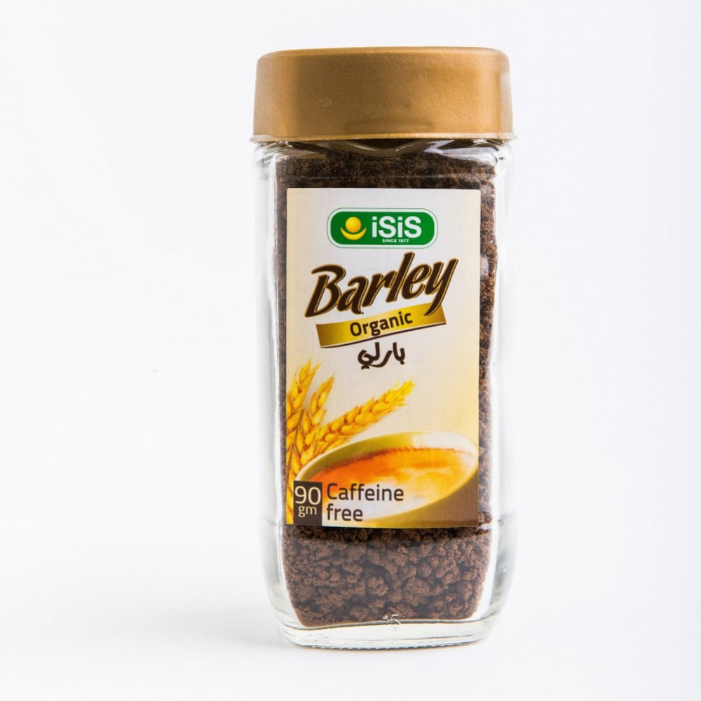 ايزيس قهوة الشعير بارلي اورجنيك خالى من الكافيين - 90 جرام