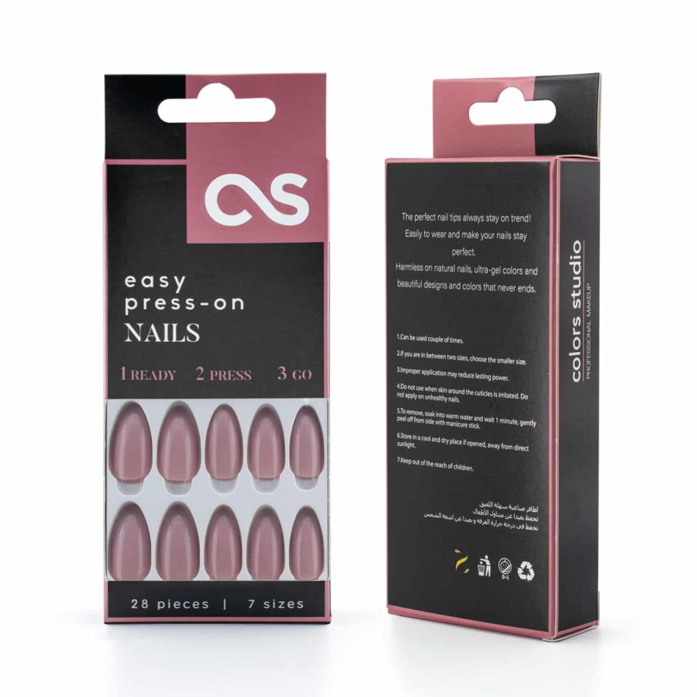 كلر ستديو اظافر ملونة ذاتية الصمغ - CS-NT10