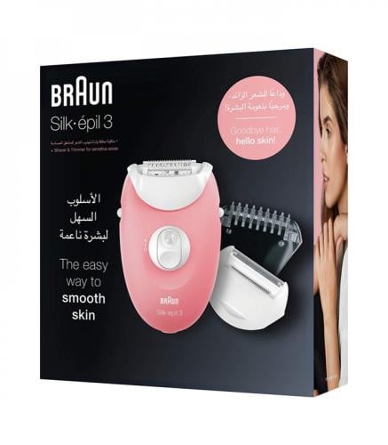 براون جهاز إزالة الشعر سيلك ايبل 3 - 440