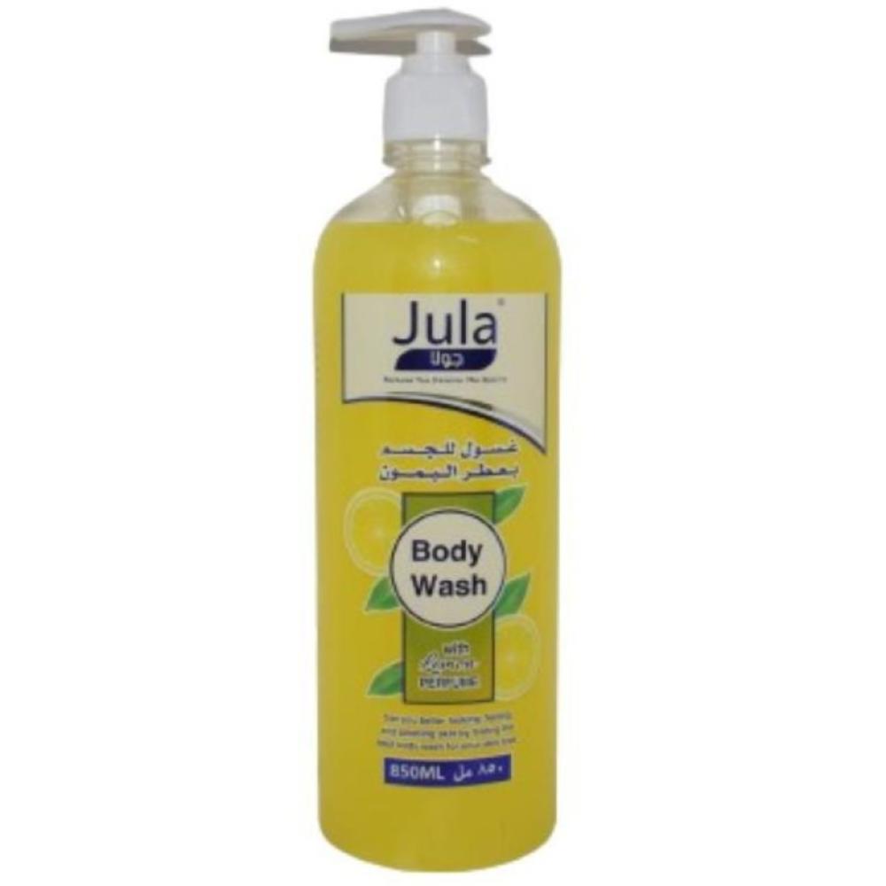 جولا غسول منظف للجسم بعطر الليمون - 850مل