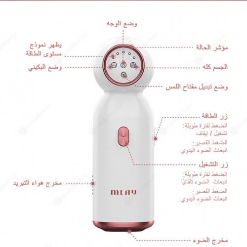 ليزر ملاي الياقوت T10