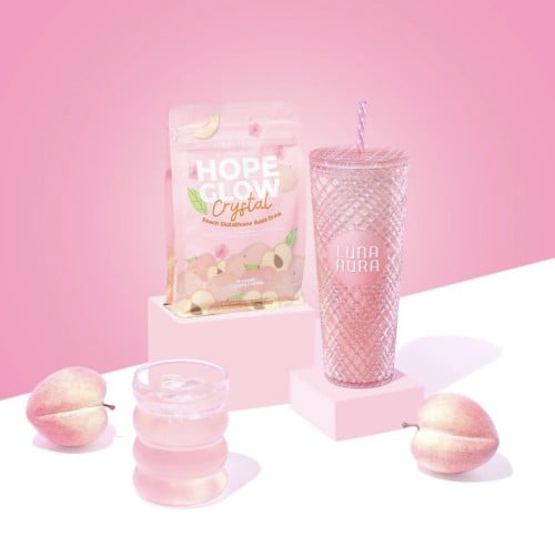 Hope Glow Crystal Peach Glutathione Juice Drink