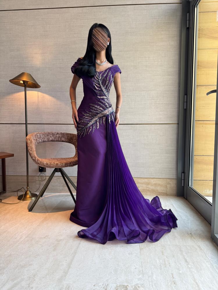 فستان LIKE بنفجسي