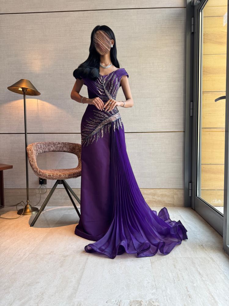 فستان LIKE بنفجسي