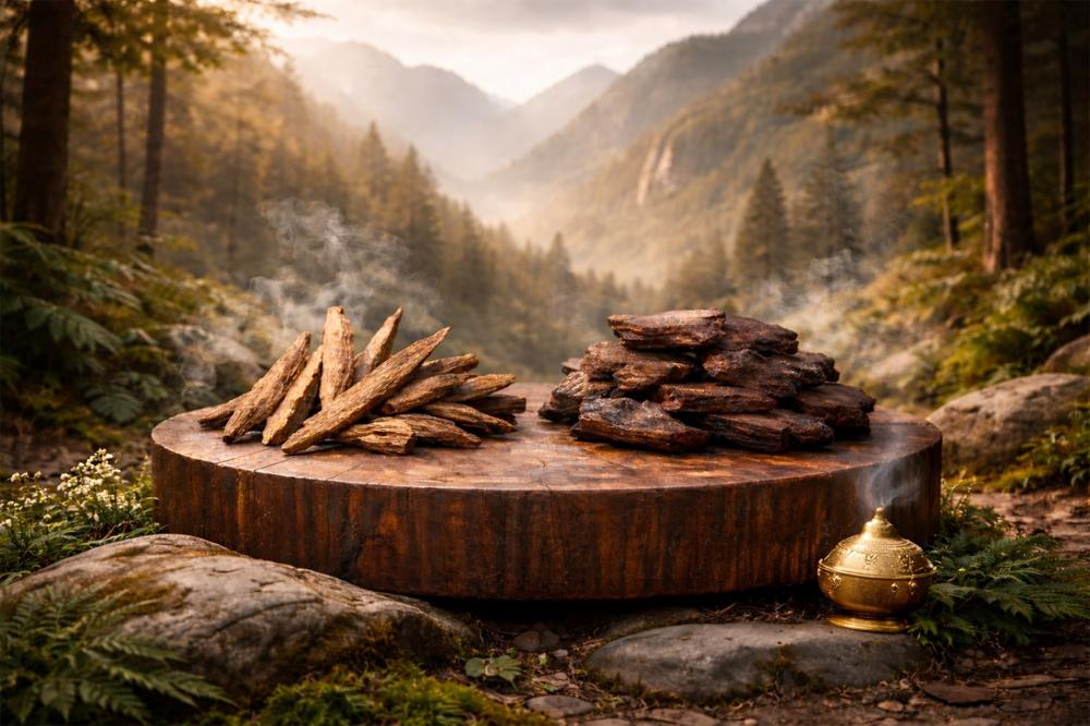 الفرق بين العود الجبلي وعود الغابات