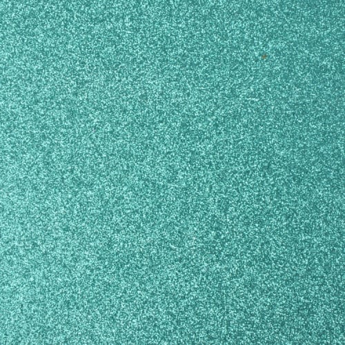 Hundred Turquoise 11 Glitter Cardstock, 12x12 Inch