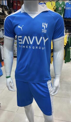 طقم الهلال جيرسية مع شورت 2024