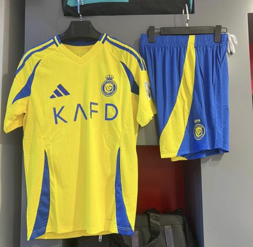 طقم النصر الاساسي ولادي مع شورت 2025