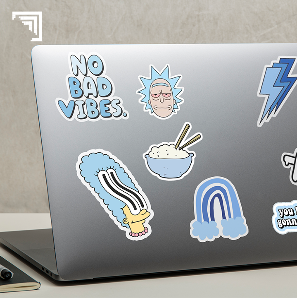 ستيكر القص على الحدود