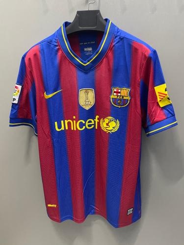 تيشيرت برشلونة كلاسيك 10-2009 ب اسم ورقم ميسي