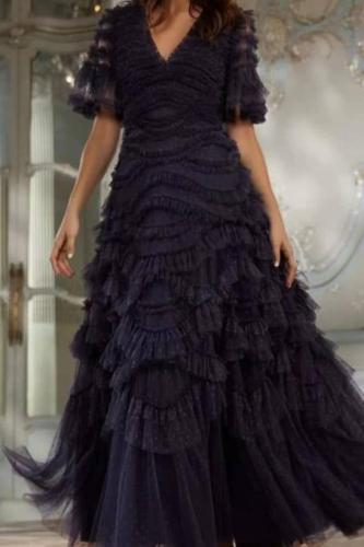 فستان طبقات