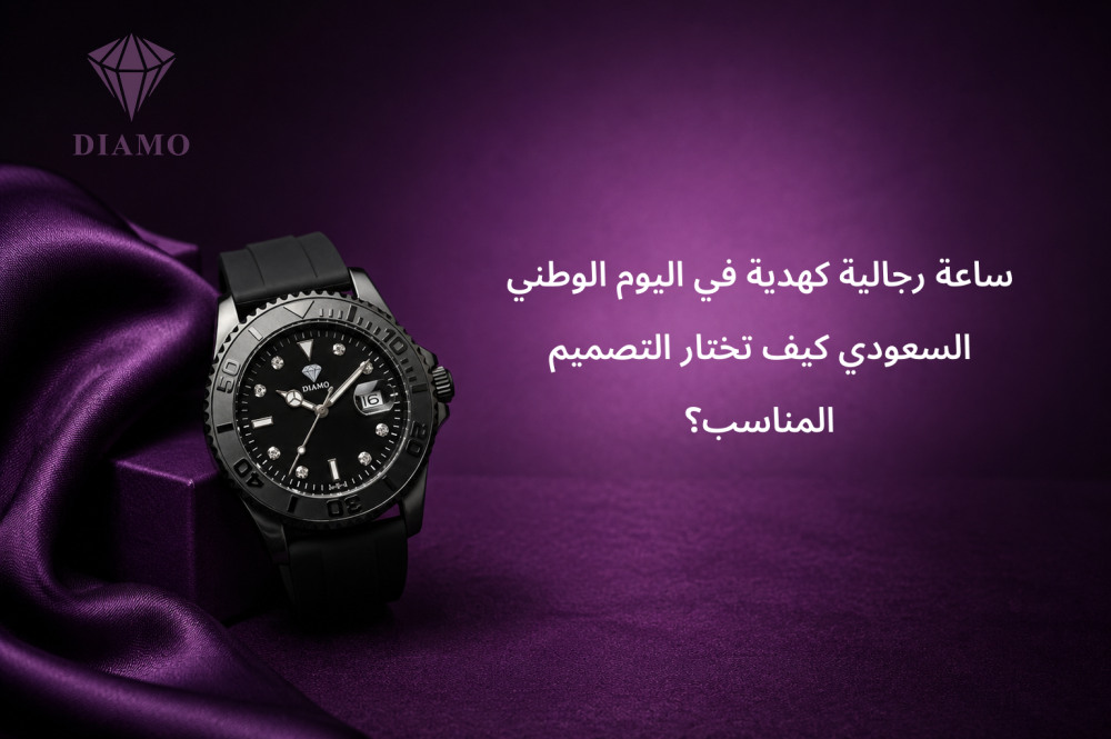 ساعة رجالية كهدية في اليوم الوطني السعودي: كيف تختار التصميم المناسب؟