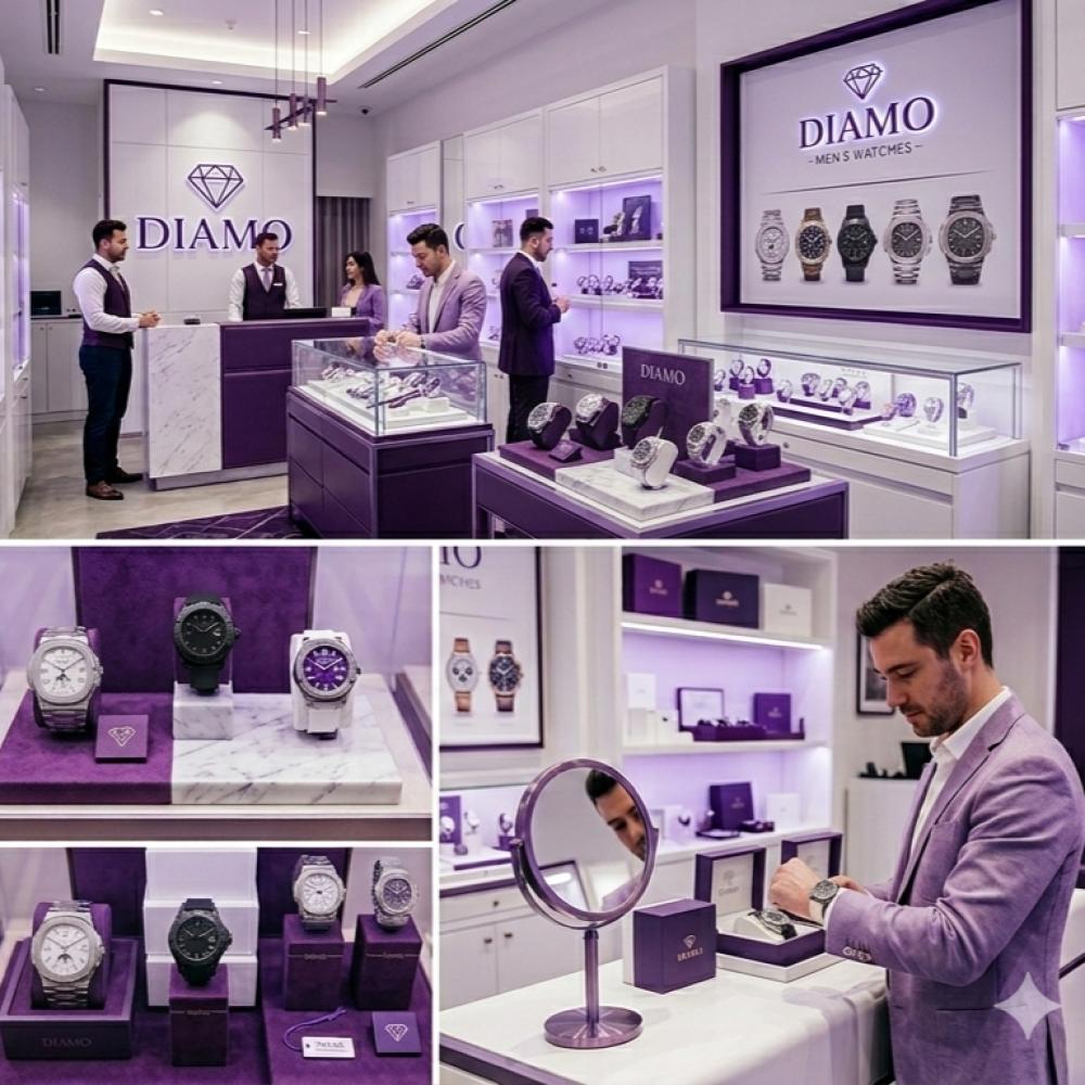 متجر ساعات DIAMO في السعودية: أفضل وجهة لشراء الساعات الفاخرة