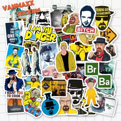 ملصقات breaking bad