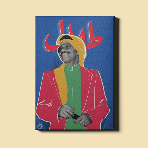 لوحة | طلال مداح - ملاك الحسن