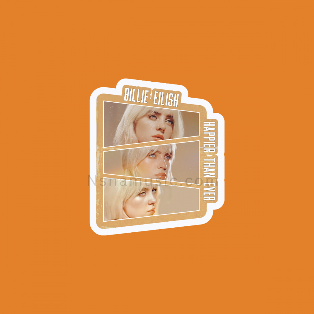 ستيكر بيلي ايليش | Billie Eilish