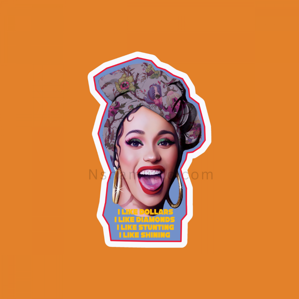 ستيكر كاردي بي | cardi b