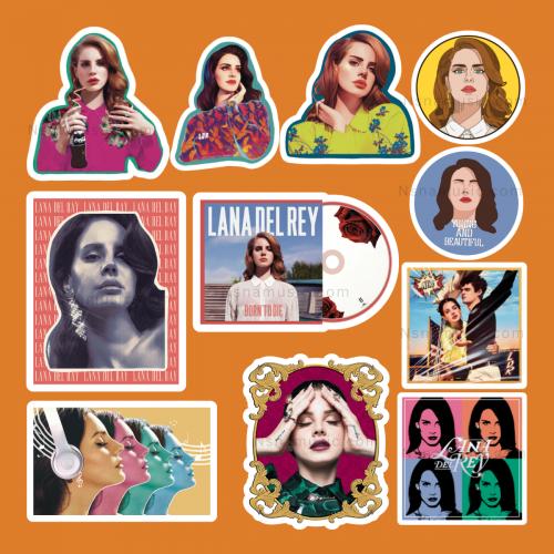 مجموعة ستيكرات لانا ديل راي | Stickers Lana Del Ra...