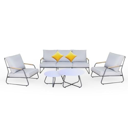 طقم جلوس لـ 5 أشخاص Steel BY-L32-SOFA