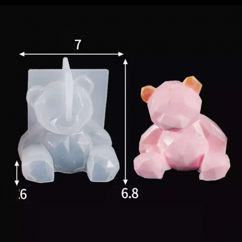 قالب الدب ثلاثي الابعاد