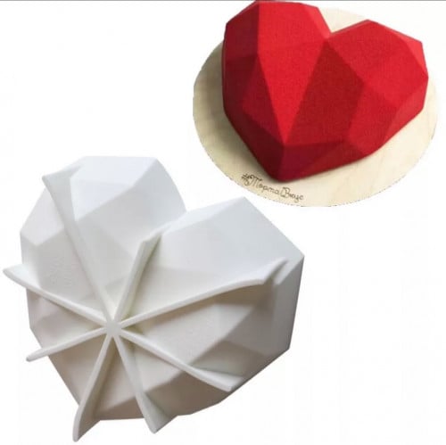 قالب قلب كبير سيليكون