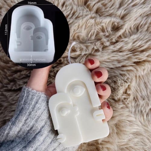 قالب سيليكون شمع مميز