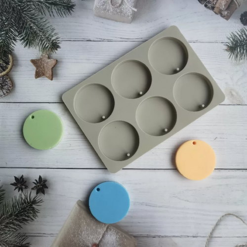 قالب تعليقات مستديره مقاس 6