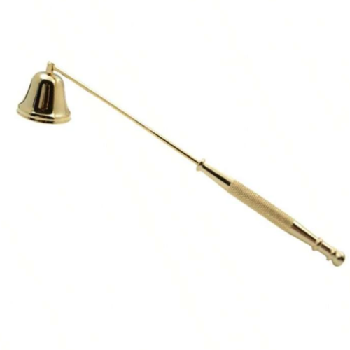 مطفاة شموع لون ذهبي