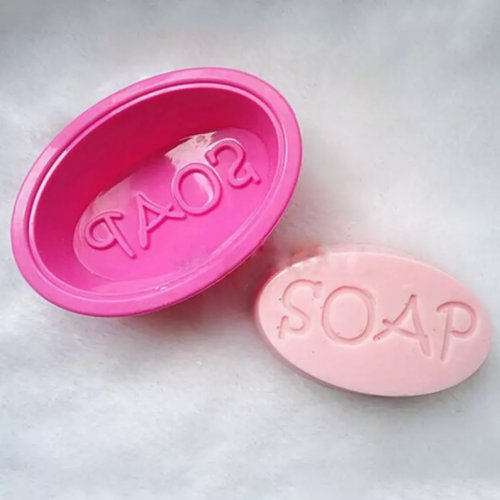 قالب صابون بيضاوي