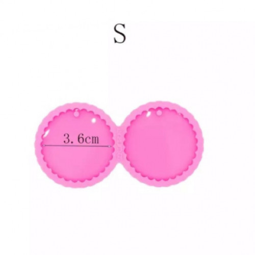 قالب تعليقه متعرج مقاس 3