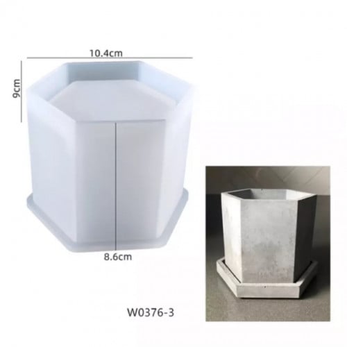 قالب زرع كبير سداسي