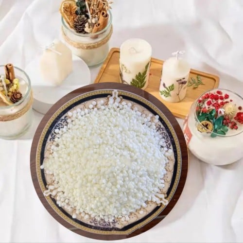 1كيلو خلطة الجوده صويا حبيبات+شمع النحل (للقوالب)