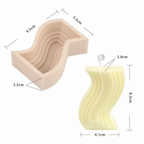 قالب سيليكون للشمع