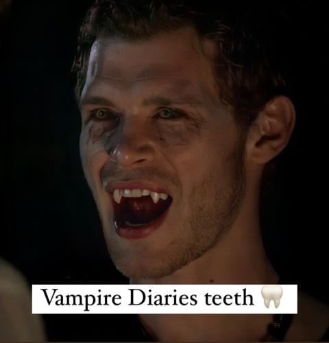 Vampire Diaries teeth