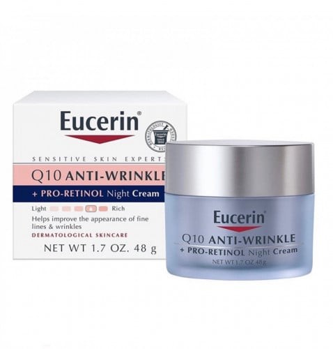 Eucerin, كريم الوجه Q10 المضاد للتجاعيد، 17 أوقية...