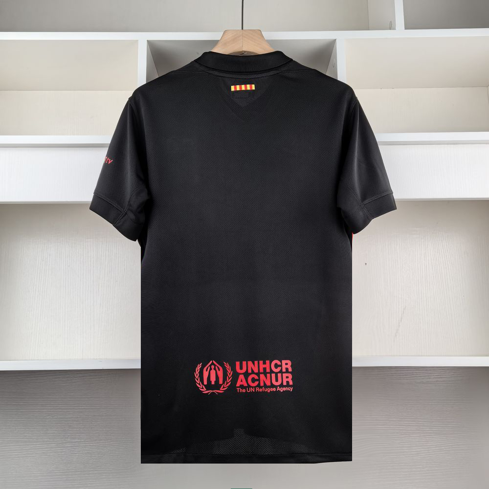 تيشيرت برشلونة الاسود 25/24