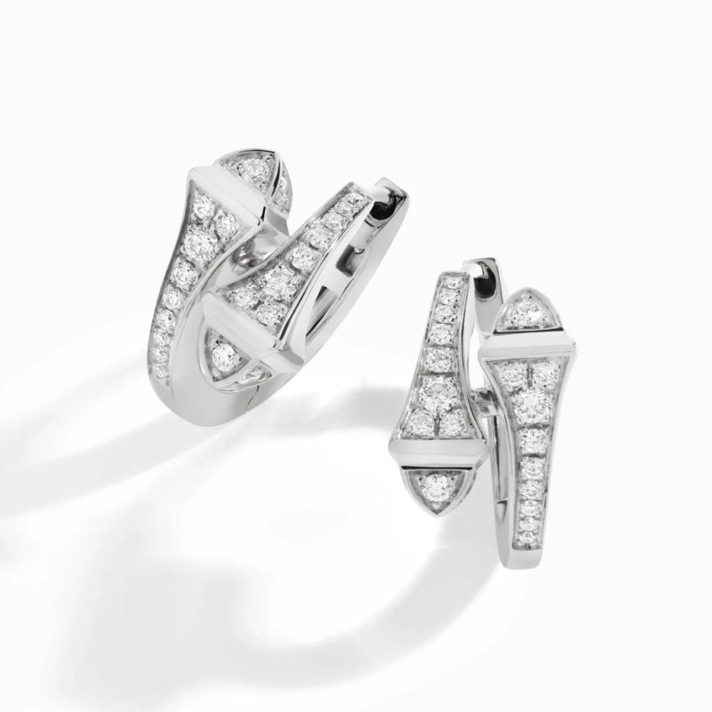 Cleo Diamond Huggie Earrings