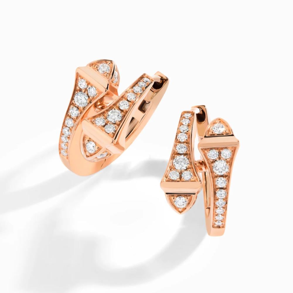 Cleo Diamond Huggie Earrings