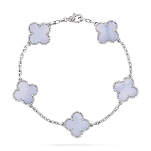 Vintage alhambra bracelet, 5 motifs