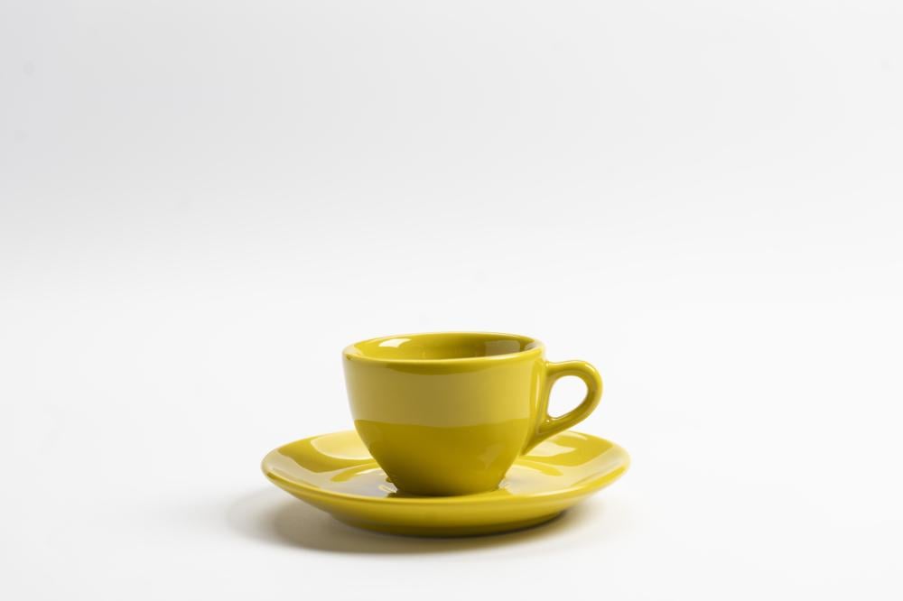 كوب بيروجا اسبريسو اصفر