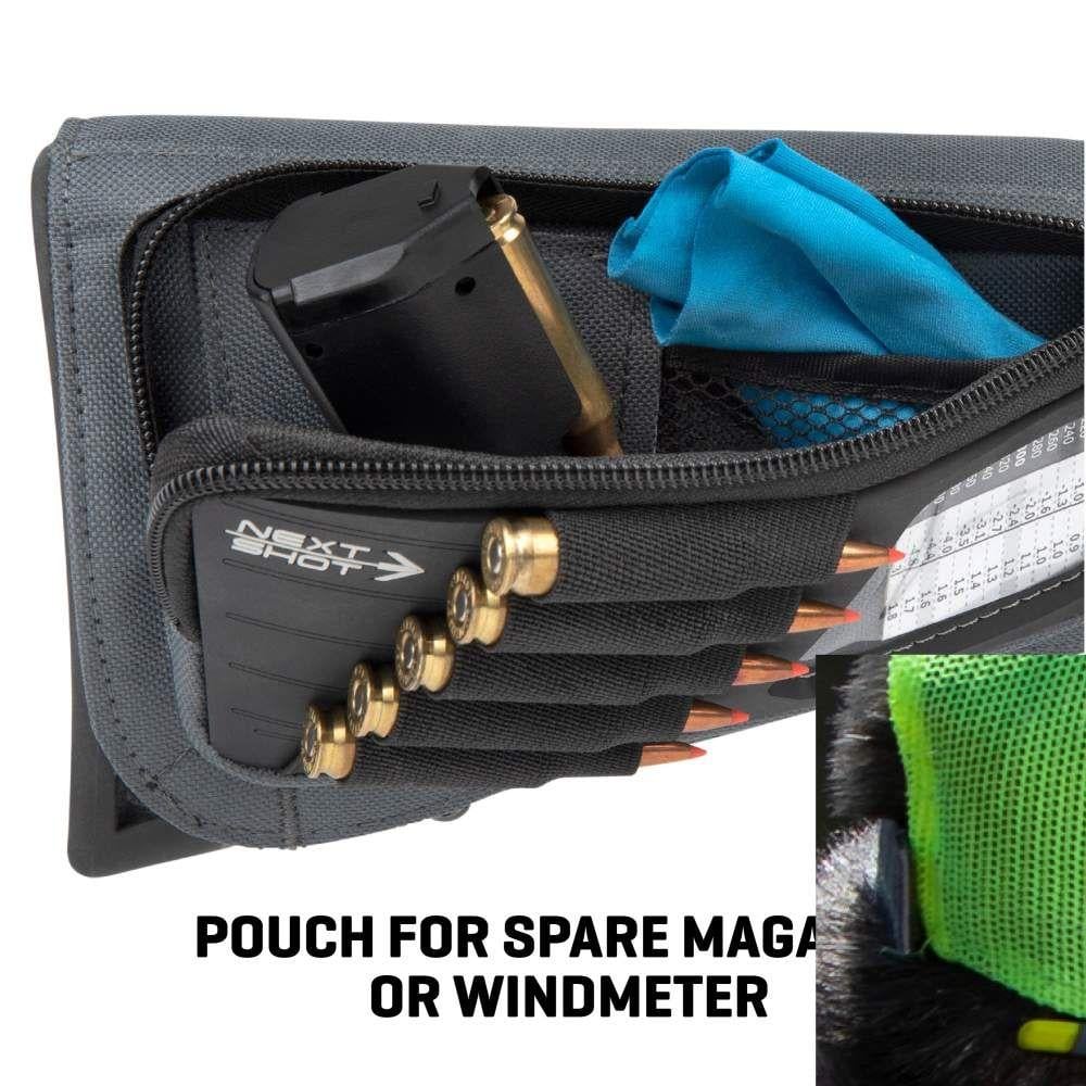 Next Shot Cody Buttstock Pouch, BLK [ Allen 8528 ]  -  خدة بندقية بسحاب