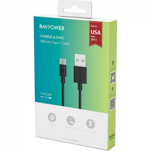 كيبل USB تايب C من راف باور