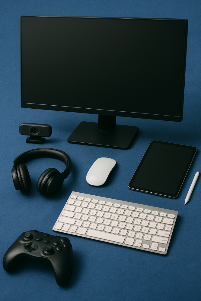 أفكار لتحسين بيئة العمل أو اللعب باستخدام الإلكترونيات