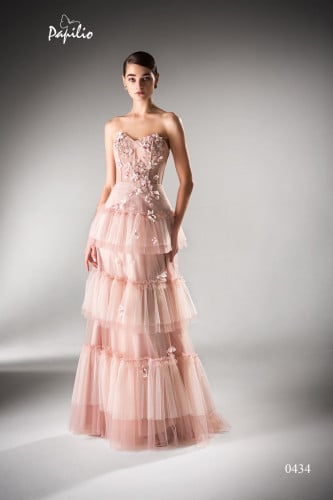 فستان طبقات